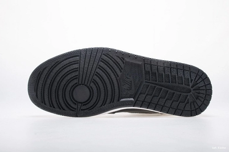 Gray OG  Retro High Air 1 Shadow Black Jordan 555088-013 1229